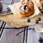 muffins myrtilles, pavot et fruits de la passion