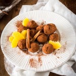 Truffes au Chocolat, Orange & Cannelle